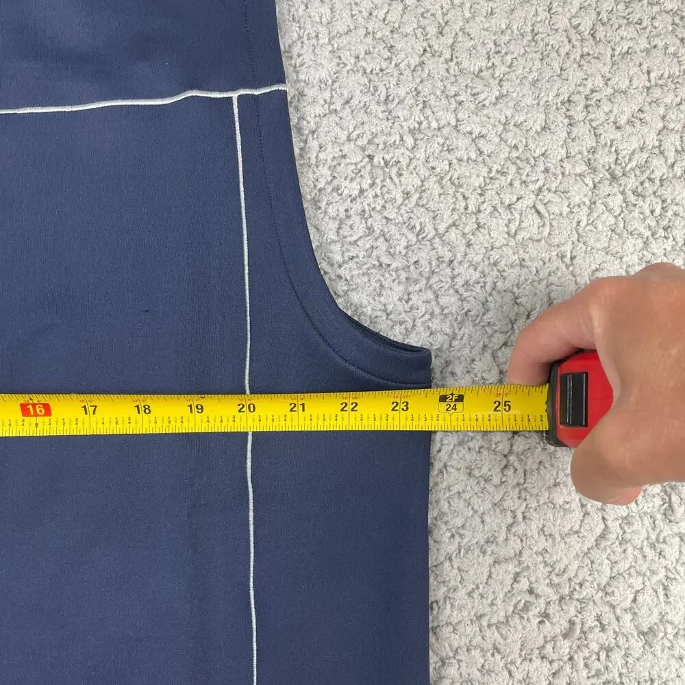 KJUS Damian Vest Navy Blue Mens 2XL 56 Lightweight Stretch Atlanta Active New - Picture 5 of 9